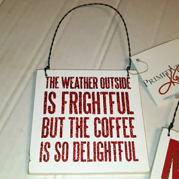 NWT Lot of 3 Primitives By Kathy wood Ornaments - Picture 2 of 15